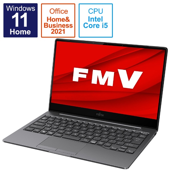 富士通 LIFEBOOK CH90/F3 ダークシルバー ［FMVC90F3S］ 2021年10月発表モデル LIFEBOOK LIFEBOOK CH Windowsノートの商品画像