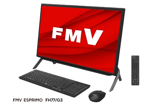 富士通 富士通 FMVF77G3B デスクトップパソコン FMV ESPRIMO FH Series ブラック Windowsデスクトップの商品画像