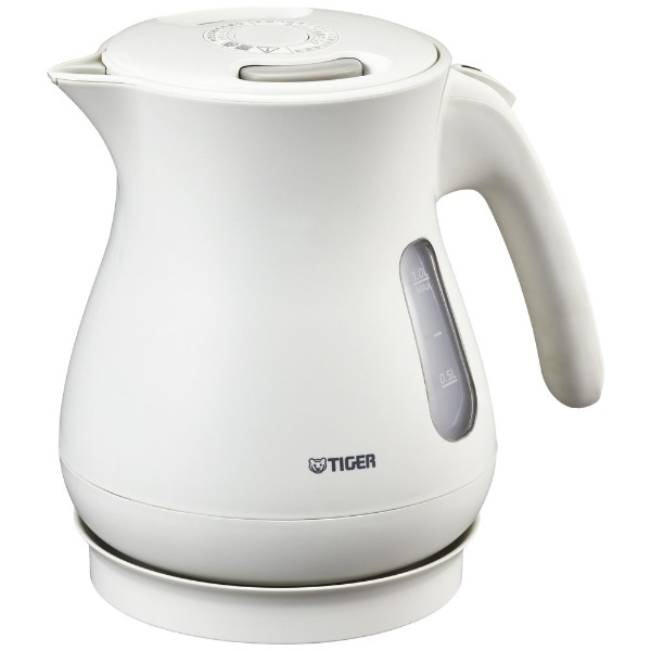 わく子 電気ケトル 1.0L PCL-A100（WM） （マットホワイト）