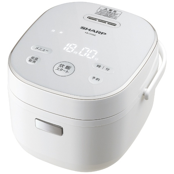 SHARP KS-CF05C-W （ホワイト系） 炊飯器本体 - 最安値・価格比較