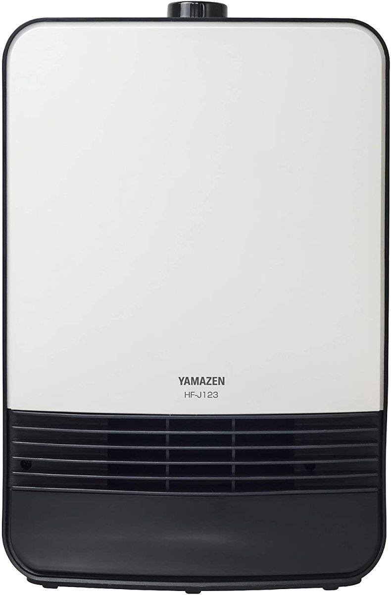 山善 山善 セラミックヒーター HF-J123 W（ホワイト） セラミック
