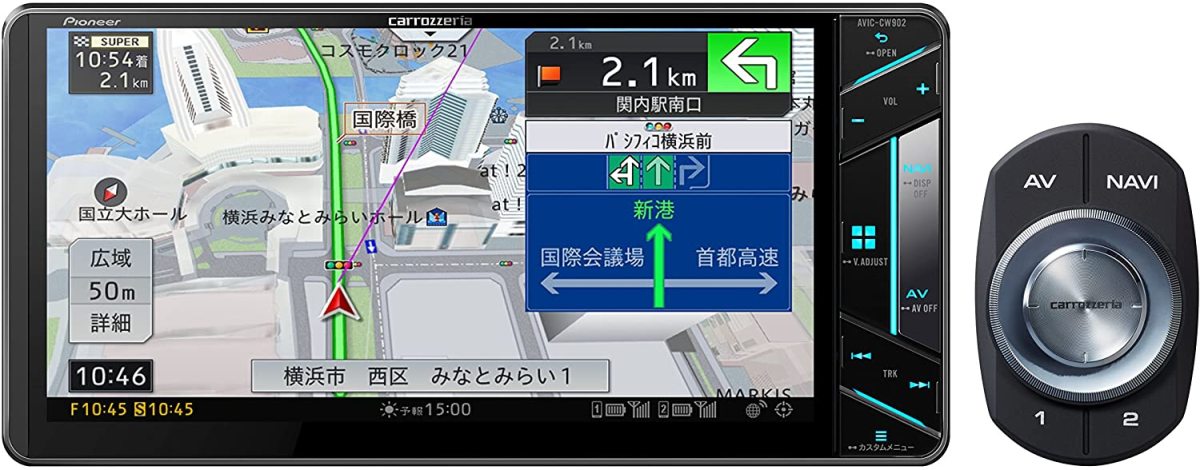 カロッツェリア サイバーナビ AVIC-CW902(ジャンク)フルセグ DVD