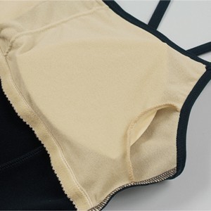  балет Leotard экспертиза взрослый ребенок Junior женский сделано в Японии 7 минут рукав Takarazuka чёрный 150cm темно синий прохладный Shape выше body type корректировка r-10418