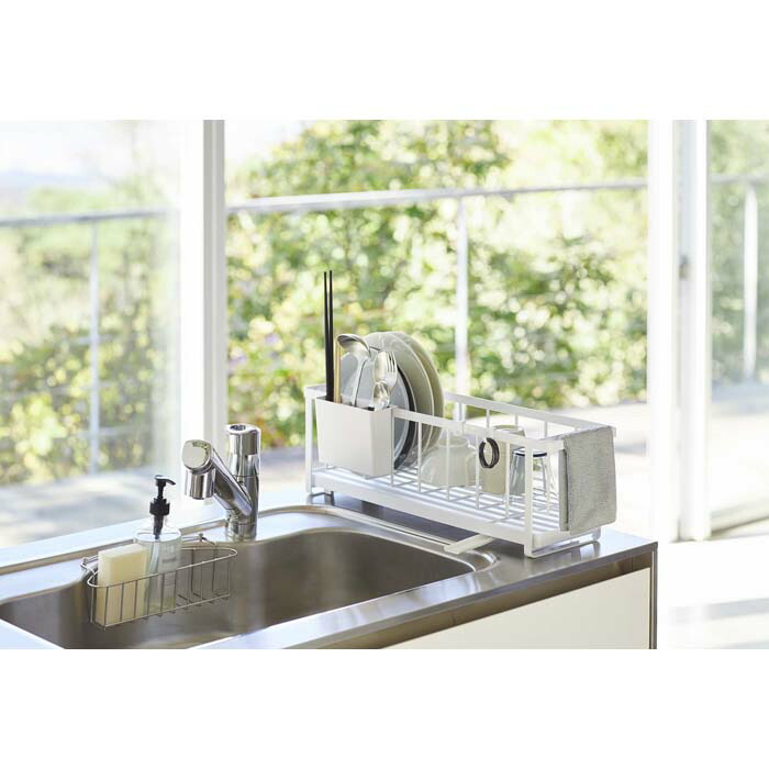 tower スリムツーウェイ水切りワイヤーバスケットの商品画像