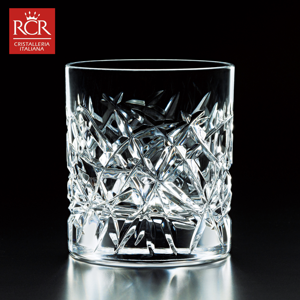 RCR RCR社 クリスタルロックグラス カットB 270ml J3004 アルコールグラスの商品画像