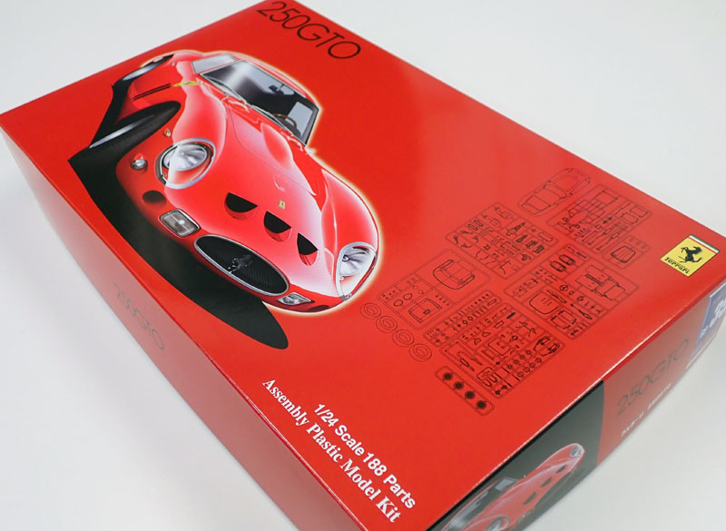 フジミ模型 フェラーリ 250 GTO 特別仕様（ワイヤーホイール付き） （1