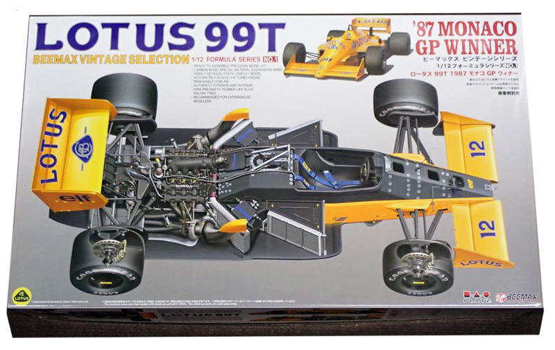 プラッツ ロータス 99T 1987 モナコGP ウィナー （1/12スケール BEEMAX
