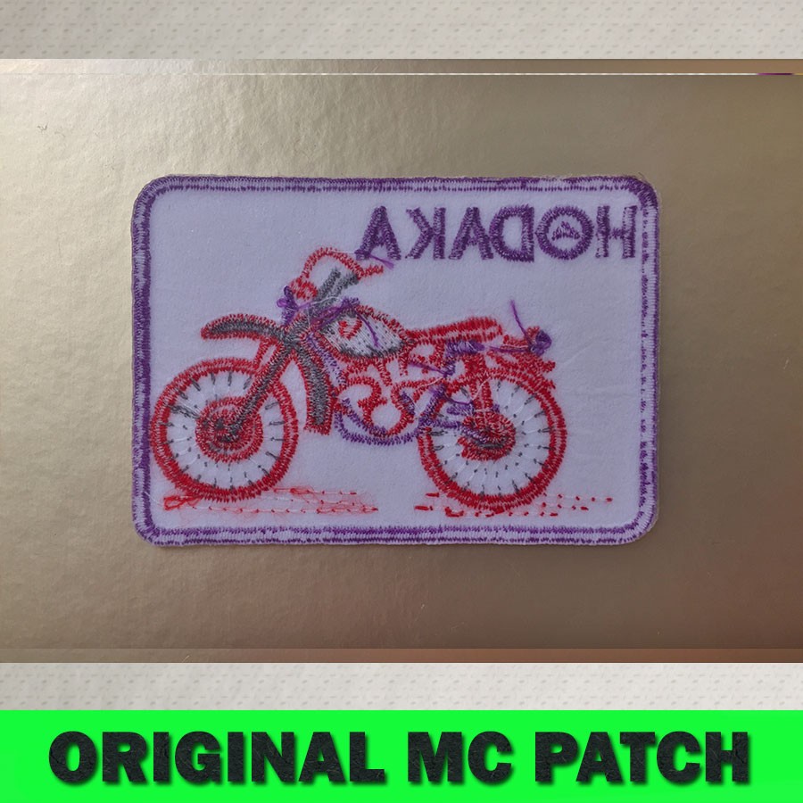  за границей покупка есть Япония не поступление 70s MC 04 MC PATCH HODAKA custom Rider's * утюг соответствует 