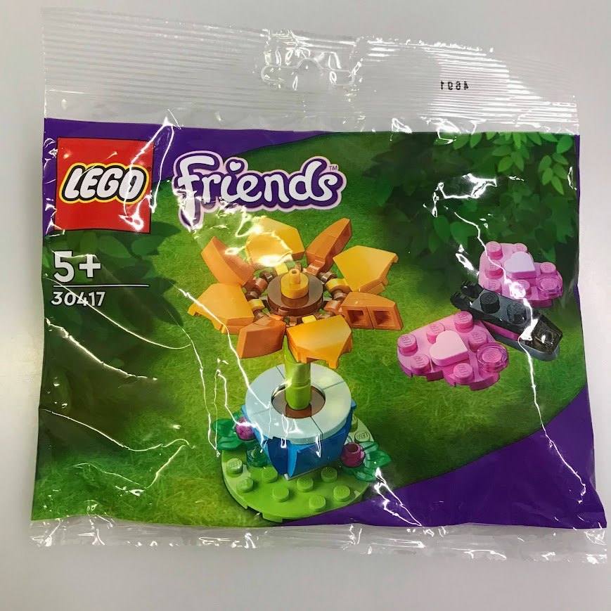  regular goods new goods unopened LEGO Lego f lens 30414ema. magical box 30417 flower . butterfly. park 2 piece set sale NF-123-5 372