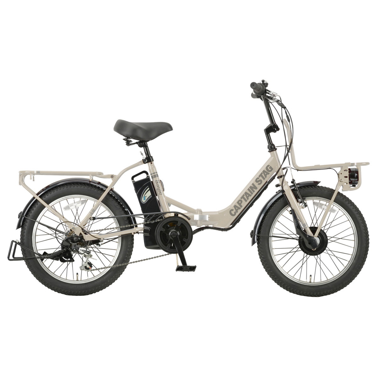 CAPTAIN STAG eバーギー電動FDB206 YG-1503 （アーミーベージュ）