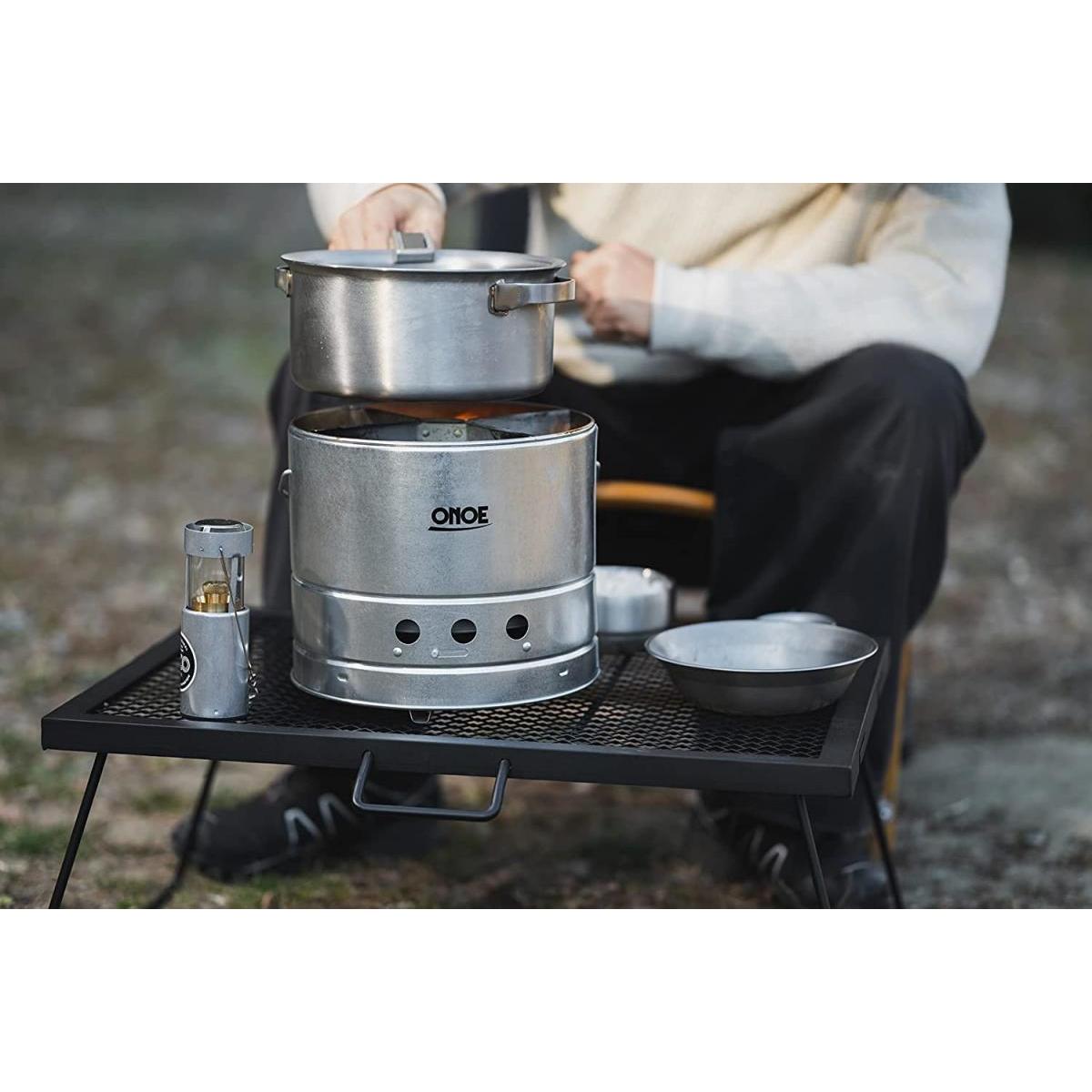 [ stock have * immediate payment ] tail on factory (ONOE) fire erasing .. become brazier HS-250 outdoor camp portable cooking stove barbecue brazier fire erasing tsubo fire .