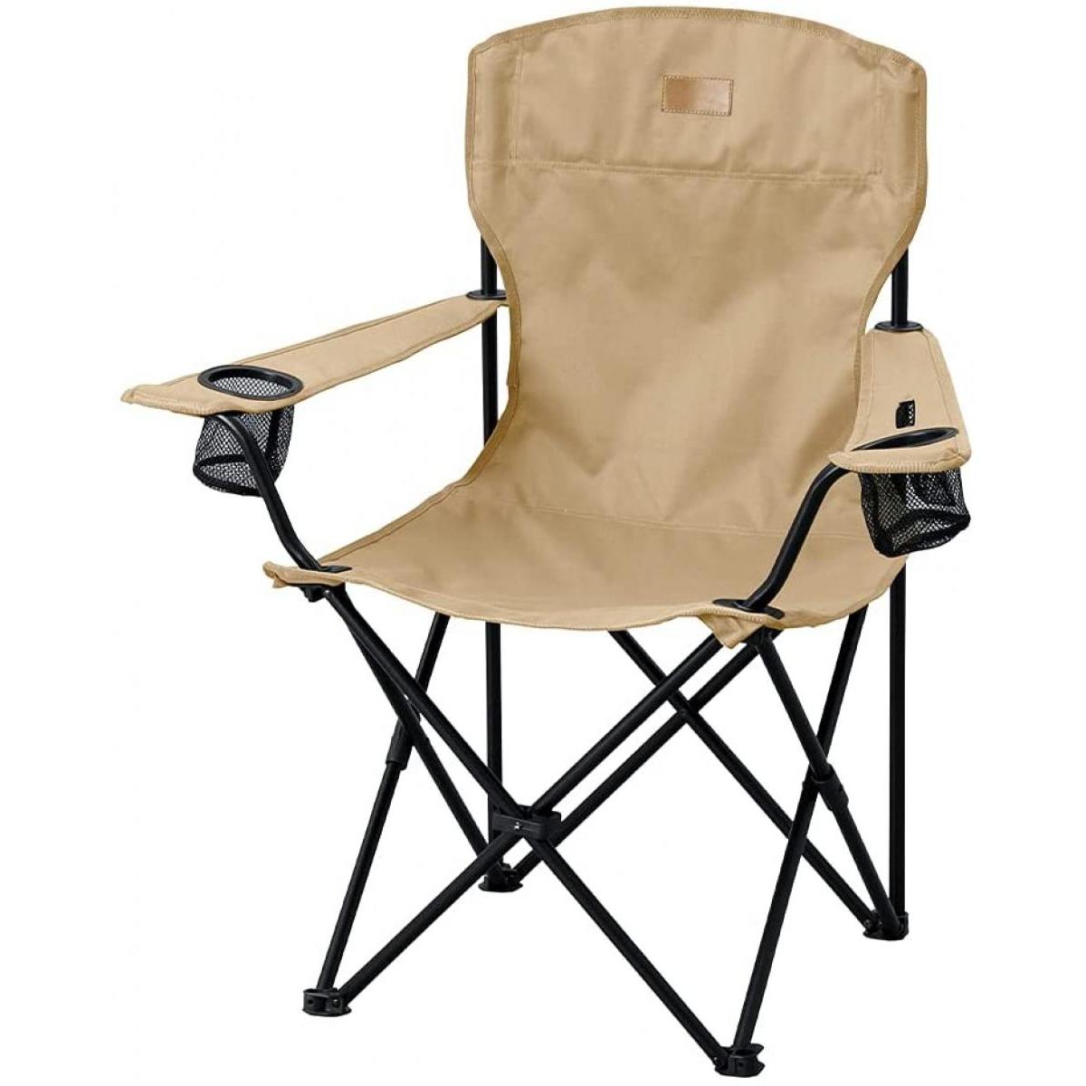 HUGEL CAMP CHAIR ハイタイプ CC-HIGH IRIS OHYAMA ヒューゲル キャンプチェア ハイタイプ CC-HIGH-BE