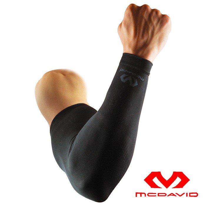 McDavid マクダビッド ELITE パワーアームスリーブ 6511 左右兼用 S^M^L 1個入 スポーツケア用品　肘用サポーターの商品画像