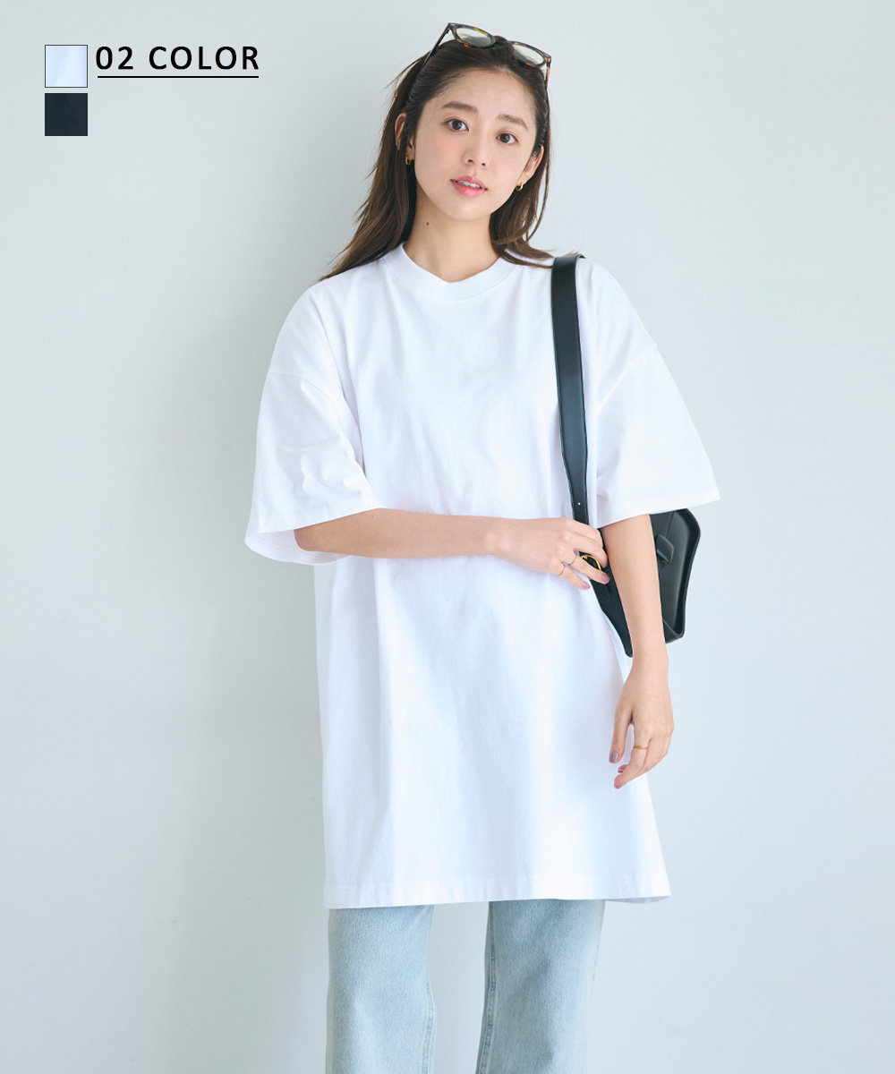 シンプルオーバーTシャツ