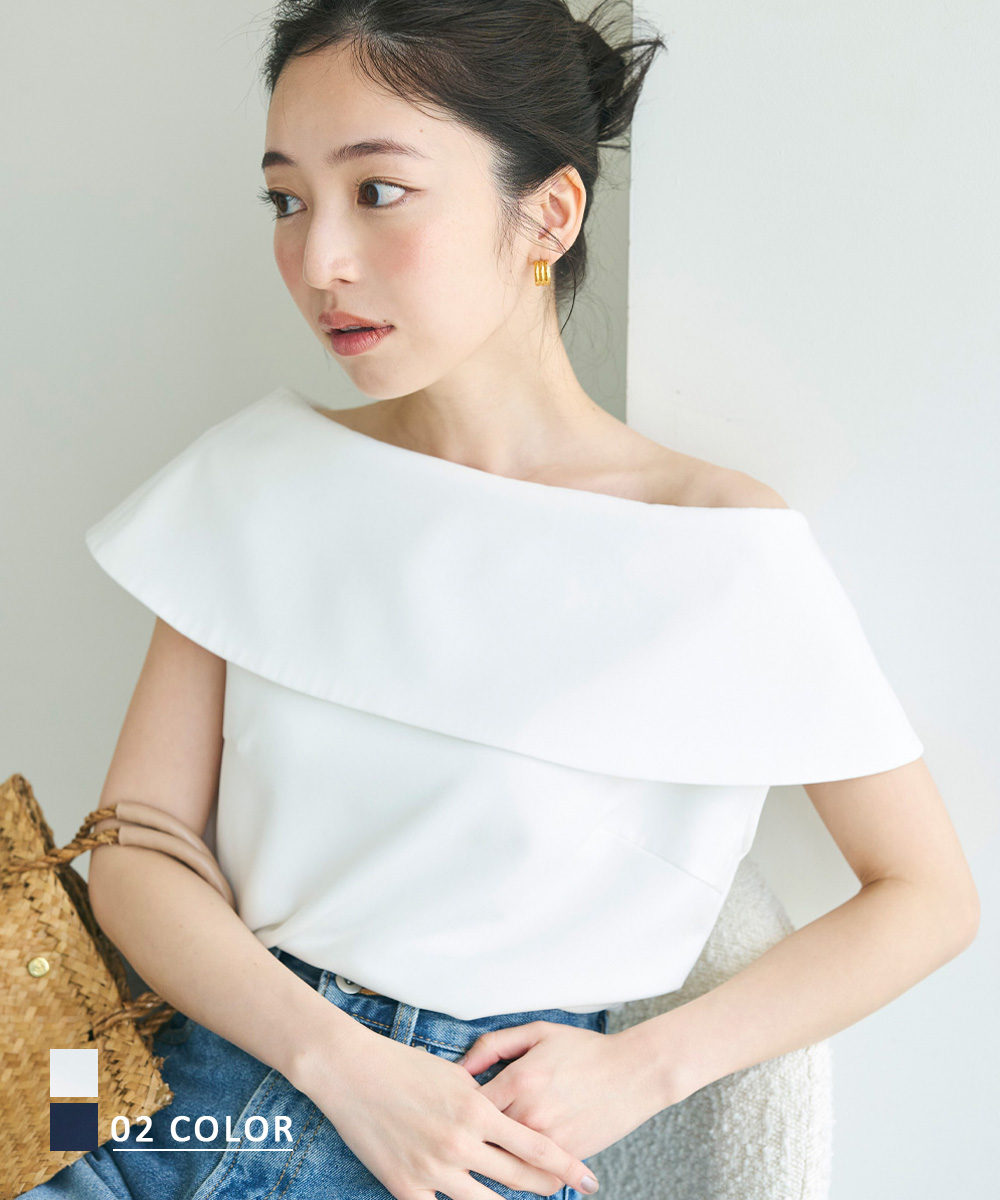 【MAAYA DESIGN】ケープブラウス