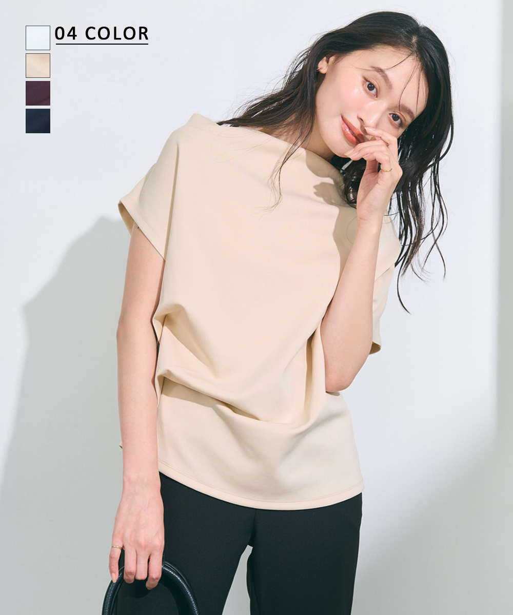 ベースメントオンライン MIYU DESIGN ケープニット ベージュ