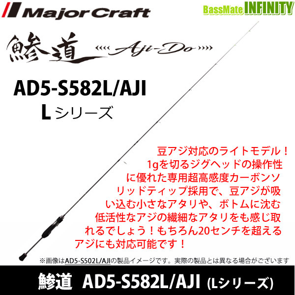 * Major craft . road a automatic 5G AD5-S582L/AJI L series ( spinning model )