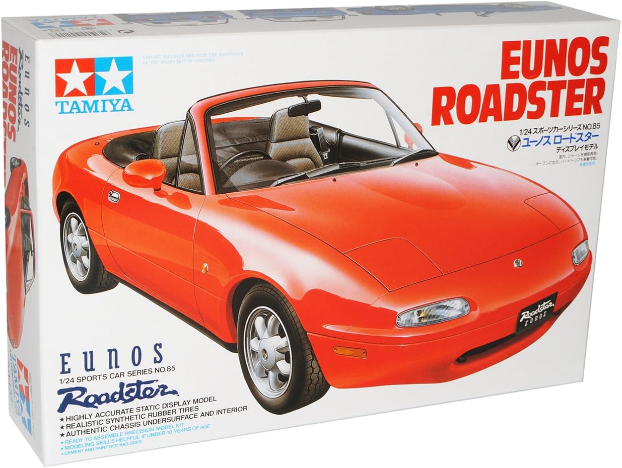 タミヤ マツダ ユーノス ロードスター （1/24スケール スポーツカー No