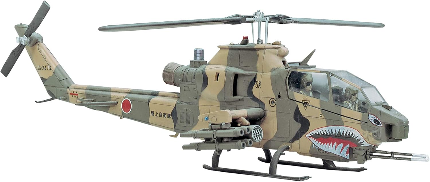 プラモデル完成機　1/48　AH-1Sコブラ(陸上自衛隊) E4 ベル AH-1S コブラチョッパー 陸上自衛隊 | ハセガワ