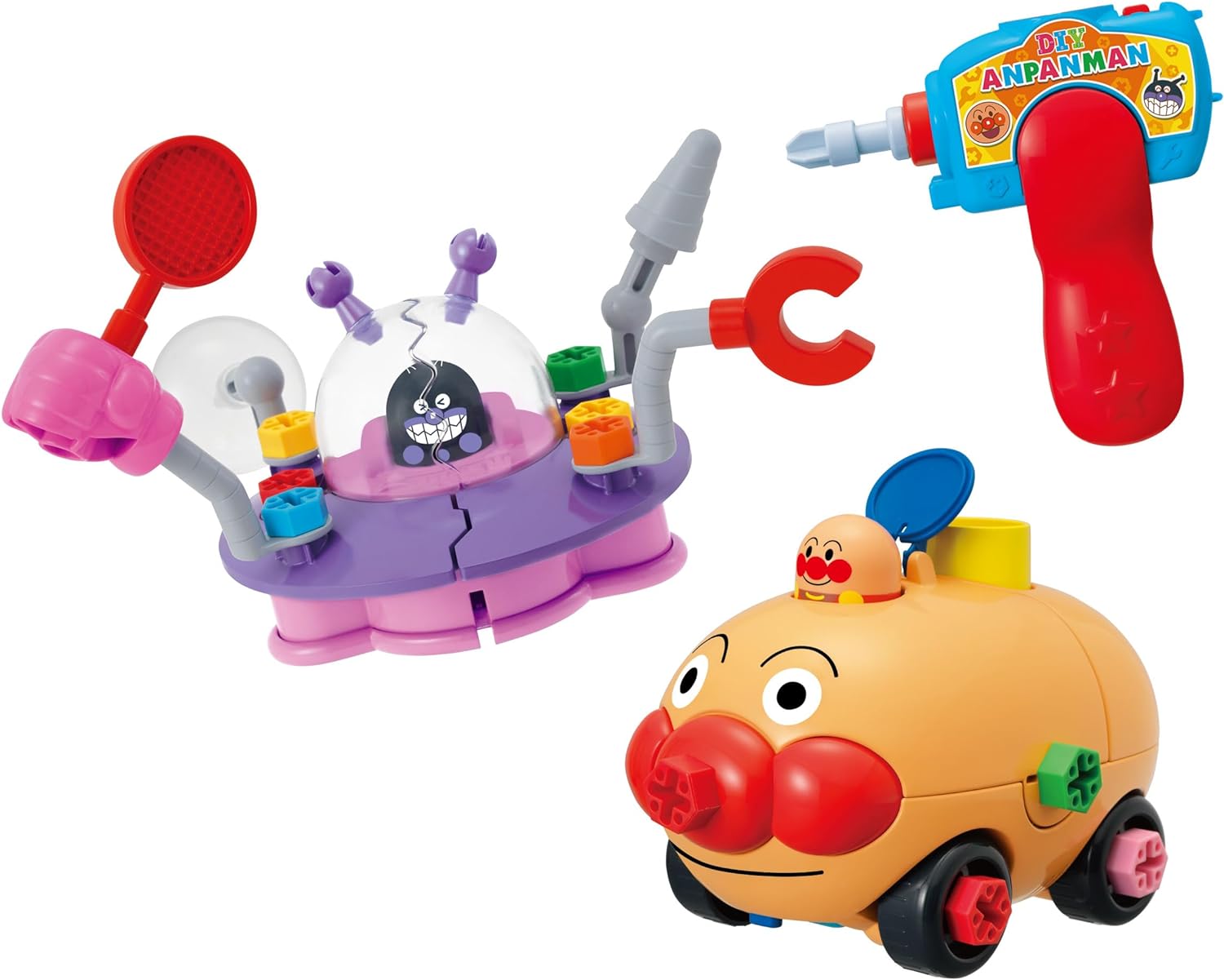 セガトイズ セガトイズ それいけ！アンパンマン くみたてDIY たっぷり