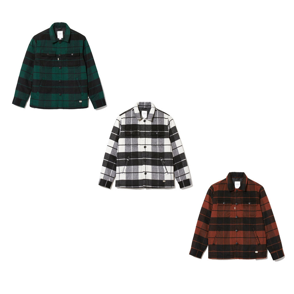 CRIMIE/クライミー WOOL CHECK SHIRT シャツ battleline-web_crimie-1109