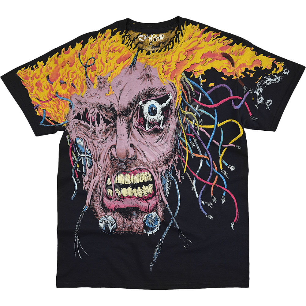 Liquid Blue リキッド ブルー Dark Fantasy Overload Black T Shirt おしゃれ かっこいい モテる Street ストリート系 メンズ Import 369 Battleline 通販 Yahoo ショッピング