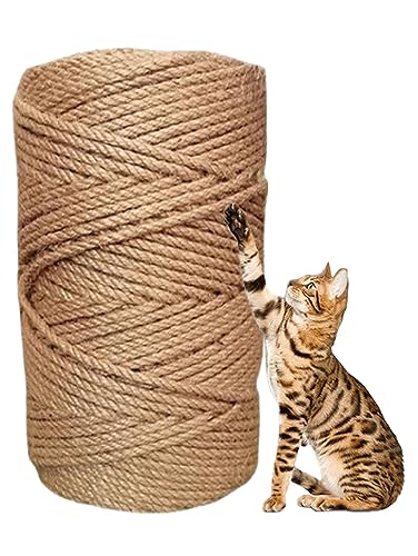 S.fields.inc rhinoceros The ru rope cat nail sharpen nail .. flax . flax cord cat tower repair repair rope 50m (6mm)