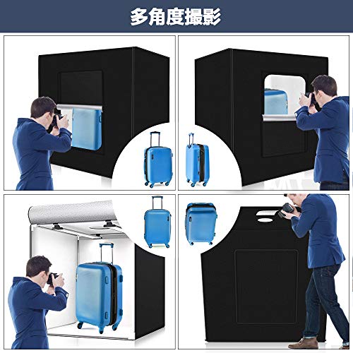 2024 two color photographing box FOSITAN 80cm color temperature style light possibility 3200-5500K 5 color background seat large thing .. box style light vessel attaching 252PCS high luminance light attaching photographing kit commodity photographing 