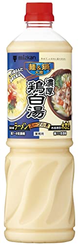 ミツカン 麺＆鍋大陸 濃厚鶏白湯スープの素 1.11kg×1本の商品画像