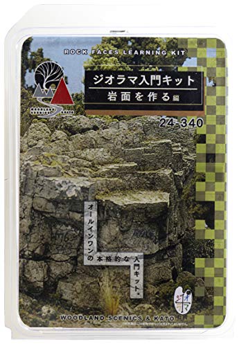 カトー KATO ジオラマ入門キット 岩面を作る 編 24-340 Nゲージ用レイアウト用品の商品画像