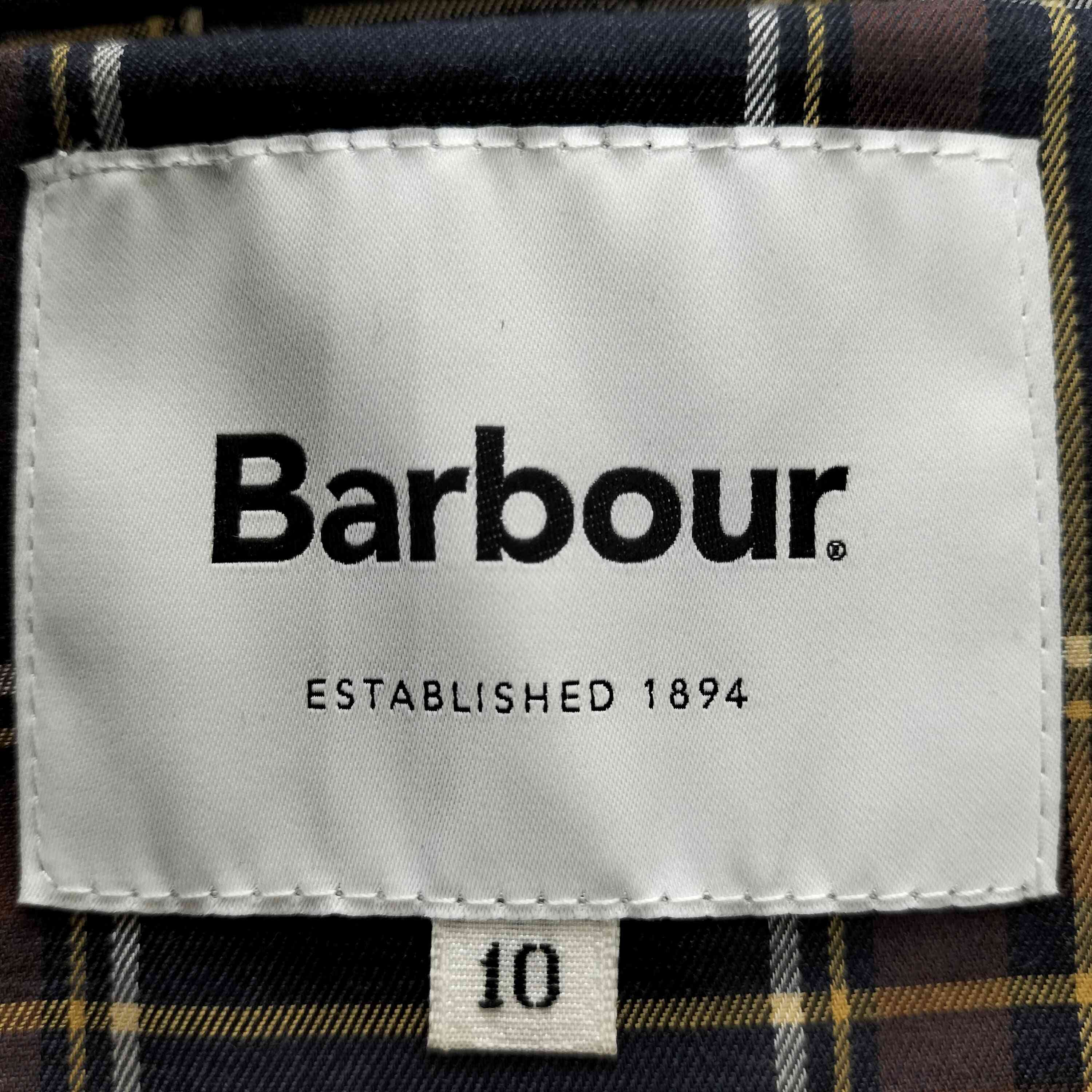 Barbour( Bab a-) special order BURGHLEY bar re-pi-chis gold non oil turn-down collar coat used old clothes 0434