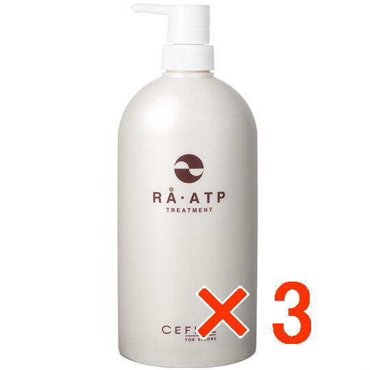 CEFINE RA・ATP トリートメント 800ml×3 トリートメント、ヘアパック - 最安値・価格比較 - Yahoo!ショッピング