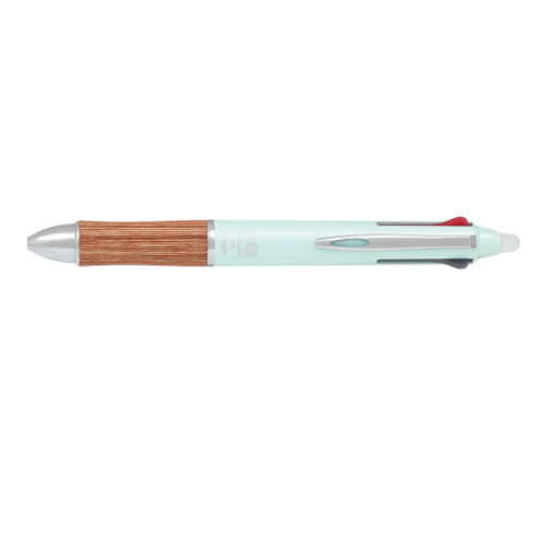 フリクションボール3 ウッド ソフトグリーン（黒・赤・青）0.5mm LKFB-2SEF-SG×1本