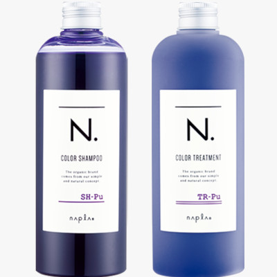 N. カラーシャンプー & トリートメント セット (パープル)12セット napla エヌドット カラーシャンプー＆トリートメント Pu パープル