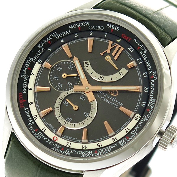 Orient Star Orient Star Gmt World Time Wz0091jc ブラウン 皮革バンド メンズウォッチ 最安値 価格比較 Yahoo ショッピング 口コミ 評判からも探せる