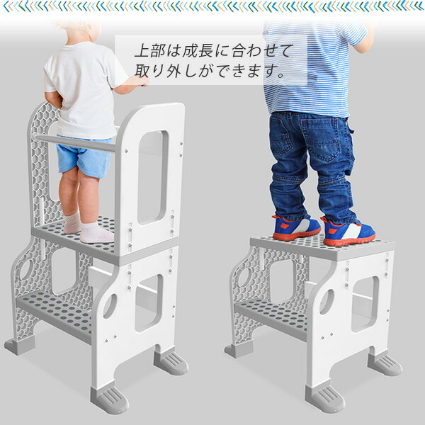 CORE PACIFIC kitchen bati2 in 1 stool Kids step Kids step pcs safety guard safety step‐ladder 