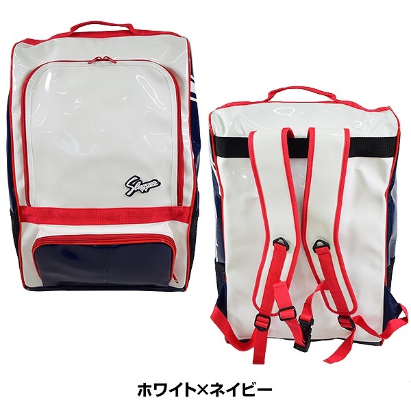  exchange free shipping baseball rucksack high capacity Kubota slaga- backpack 38L shoes storage possible enamel T-800 large bag embroidery possible (B)