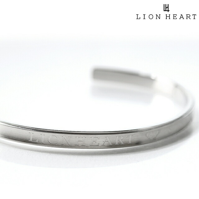  лев Heart браслет мужской бренд LION HEART нержавеющая сталь LHMB003NS серебряный аксессуары 