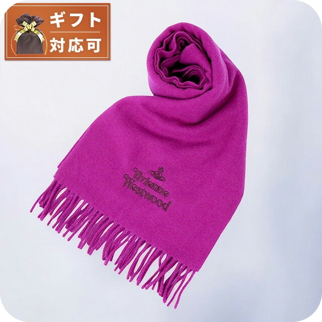 マフラー 24-W00Q7-G410 （FUCHSIA）