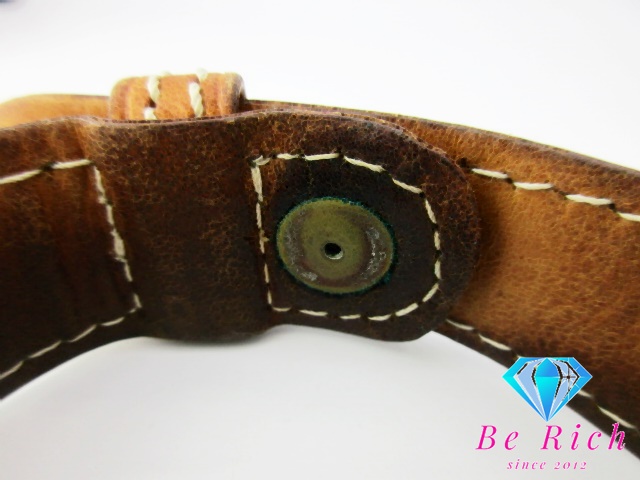  Coach COACH браслет signature браслет парусина кожа хаки Brown Logo ювелирные изделия [ б/у ]ba3041