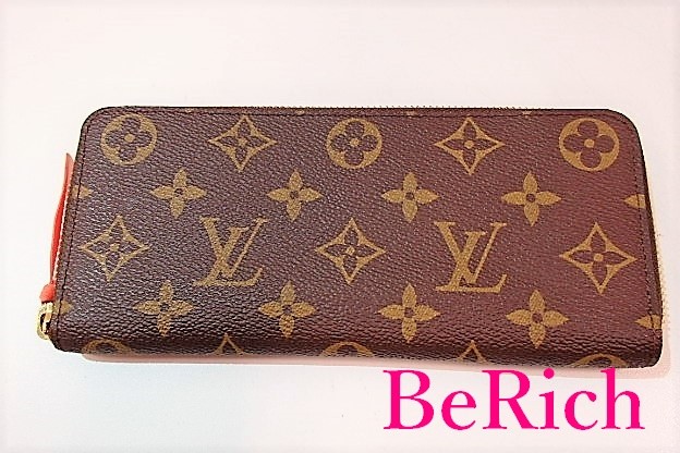 LOUIS VUITTON モノグラム ポルトフォイユ・クレマンス M60743（ピモン