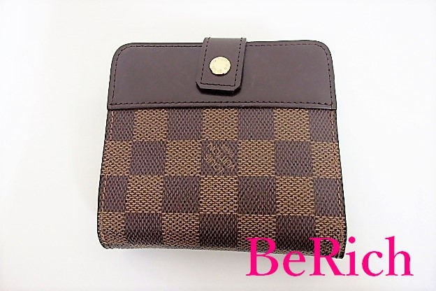 ✨極上美品✨ルイヴィトン♦︎ダミエ コンパクトジップ 二つ折り財布 ルイヴィトン ダミエ コンパクトジップ 二つ折り財布 CA0074