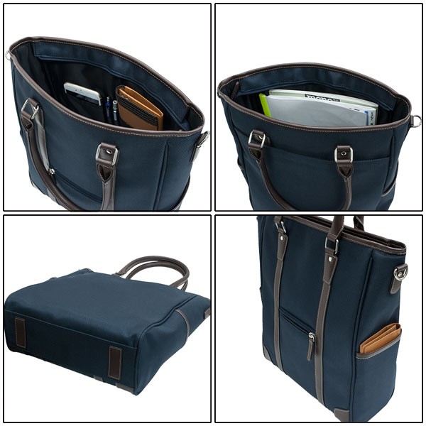 縦型ビジネストート ビジネスバッグ トートバッグ メンズ レディース A4