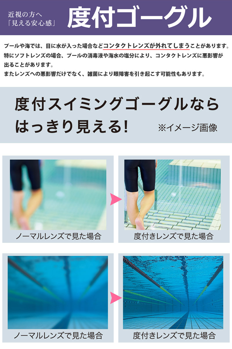 スイムゴーグル 度付き ゴーグル 水泳 Spalding スポルディング Sps 103 日本製 正規代理店 近視用 大人用 Sps103 ネコポス送料無料 くもり止め Uvカット