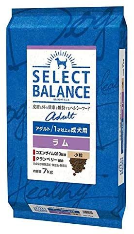 セレクトバランス アダルト ラム 小粒 7kg×1個