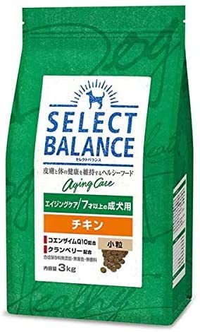 SELECT BALANCE エイジングケア ドライフード 7kg セレクトバランス エイジングケア チキン 小粒 7kg×1セット