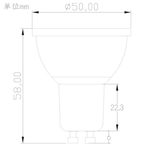 LED лампа GU10 50W type соответствует LED лампа цвет 450lm LED подвижный светильник gu10 угол 30 раз COB модель LED галоген лампа JDRΦ50 LED свет LSB5110A