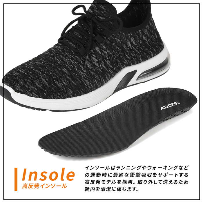  sneakers men's sport shoes fatigue difficult put on footwear feeling lady's casual running walking shoes motion simple stylish ADS-032 discount 