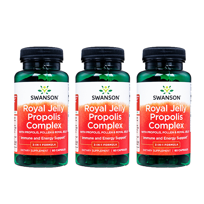 s one son пчелиное маточное молочко прополис comp Rex 60 таблеток 3шт.@Swanson Royal Jelly Propolis Complex на день указание не возможно 