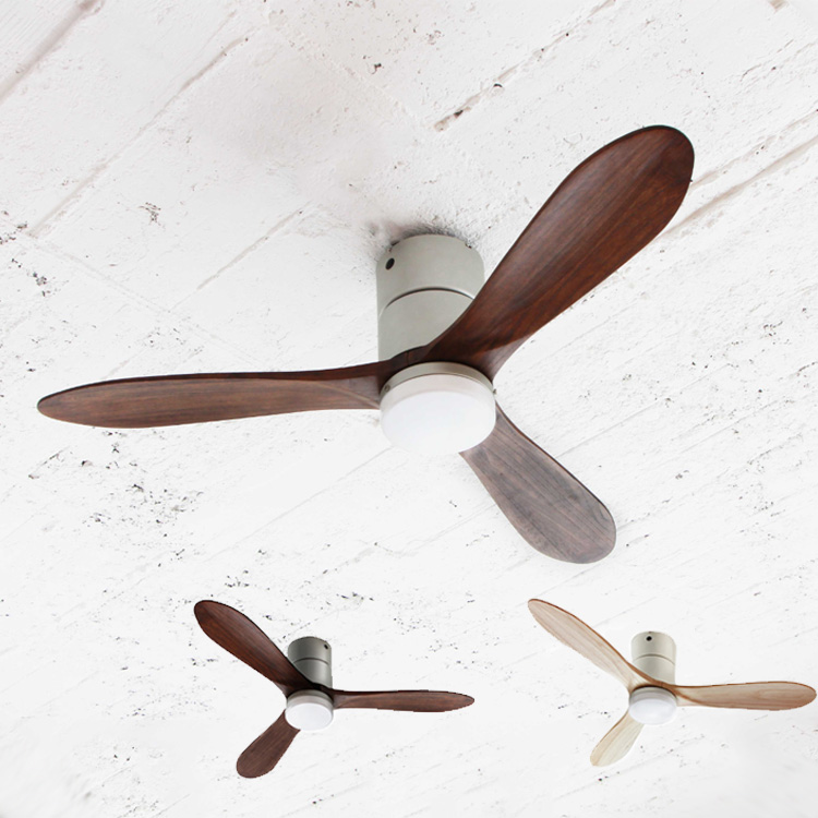 Life on Products Modern Collection LED シーリングファン REAL wood